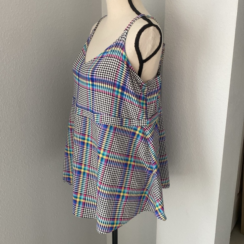 Torrid Super Soft Plus Size Multi Color Plaid Bab… - image 7